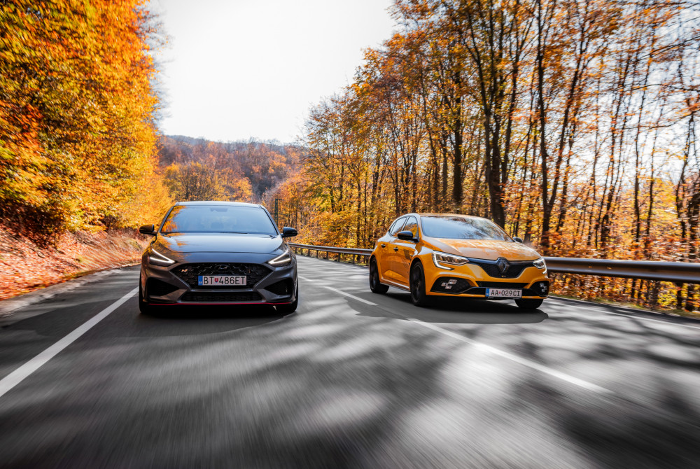 Renault Megane R.S. Ultime and Hyundai i30 N